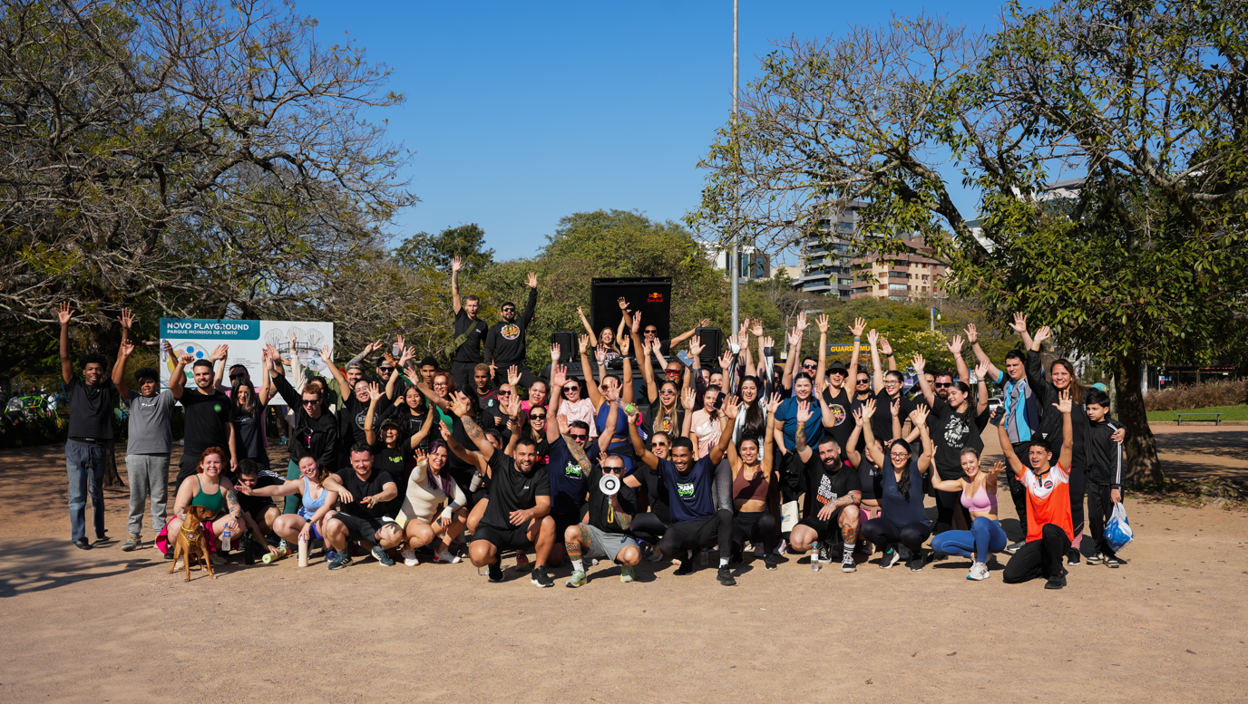 Evento Team Bang no parque